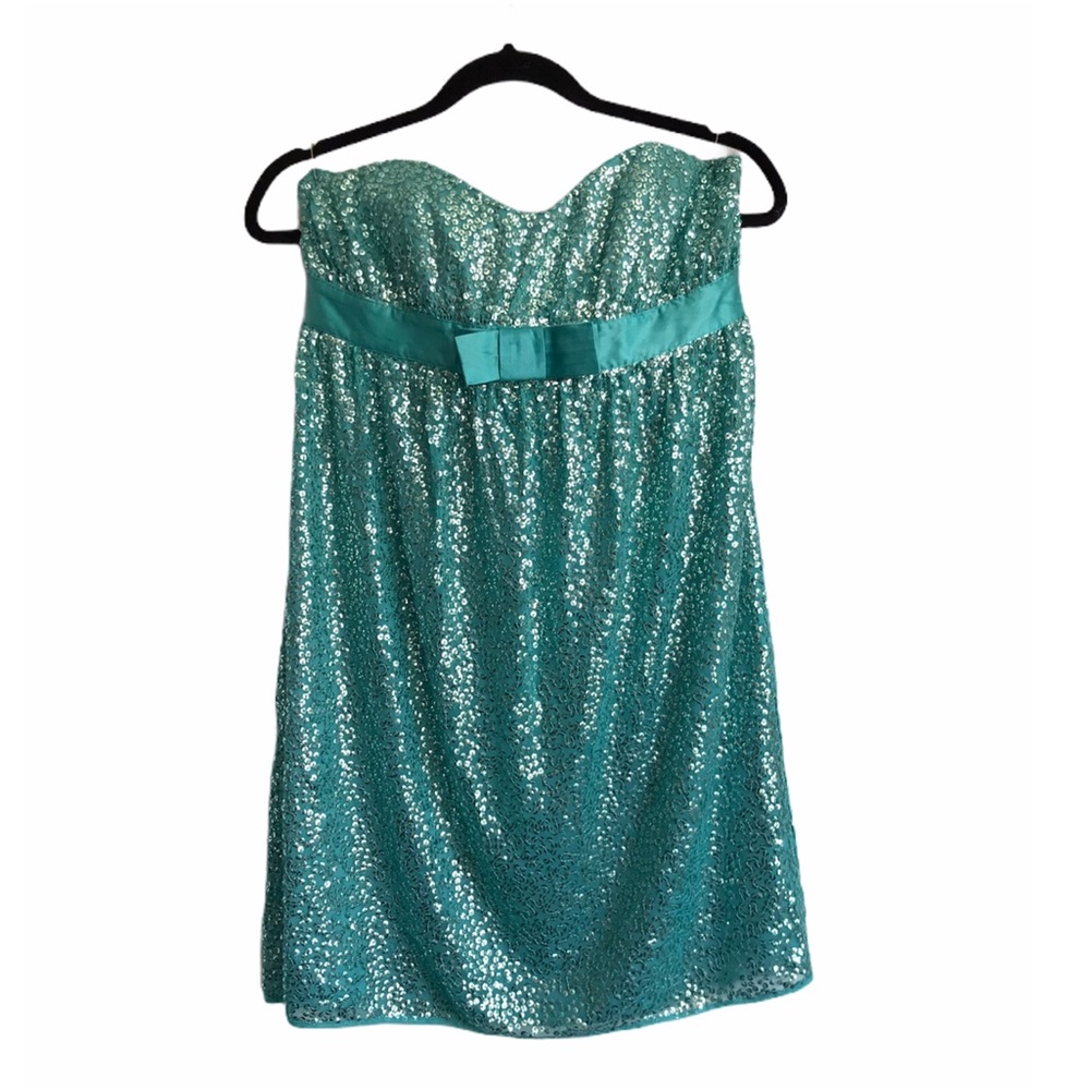 Betsy Johnson Mini Strapless Dress